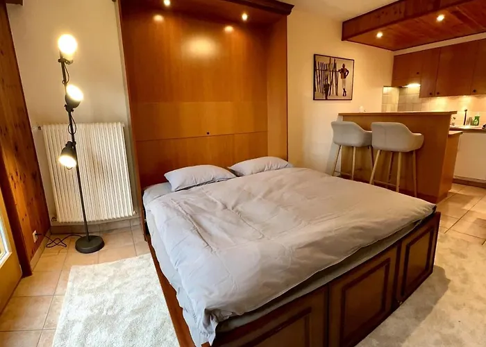 Appartamento Pied De Piste Et à 5min Des Bains D'hérémence