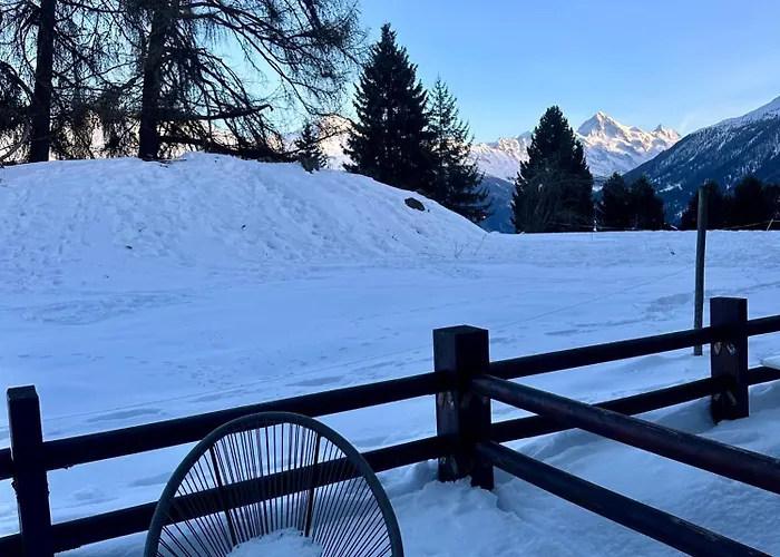 Pied De Piste Et à 5min Des Bains D'hérémence Appartamento *